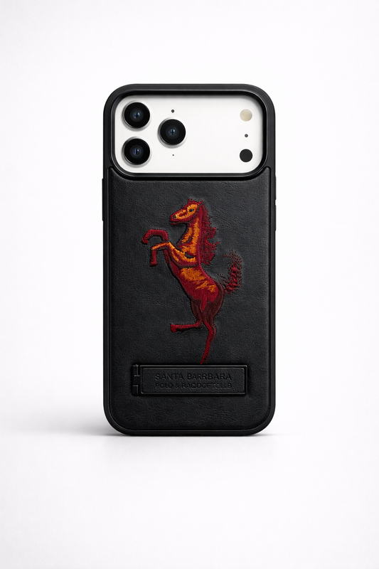 Stallion Leather Case iPhone 17 Pro - Black