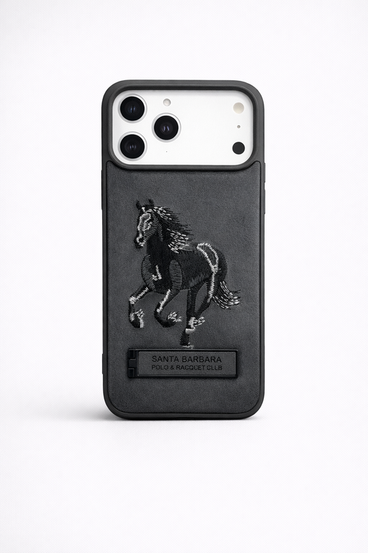 Stallion Leather Case iPhone 17 Pro - Grey