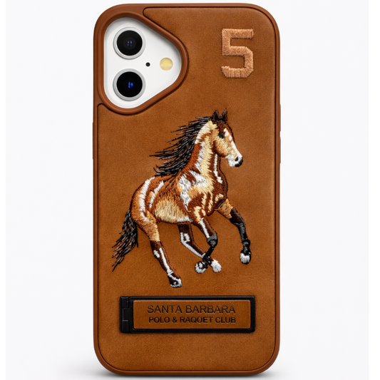 Stallion Leather Case iPhone 17 - Brown