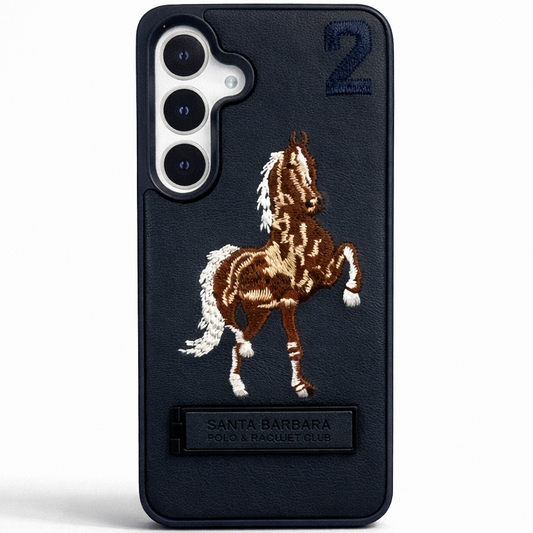 Stallion Leather Case Samsung Galaxy S24/S25 - Blue