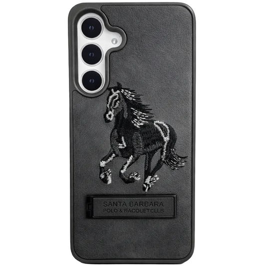 Stallion Leather Case Samsung Galaxy S24/S25 - Grey