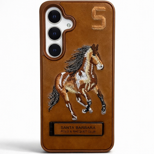 Stallion Leather Case Samsung Galaxy S25 FE - Brown