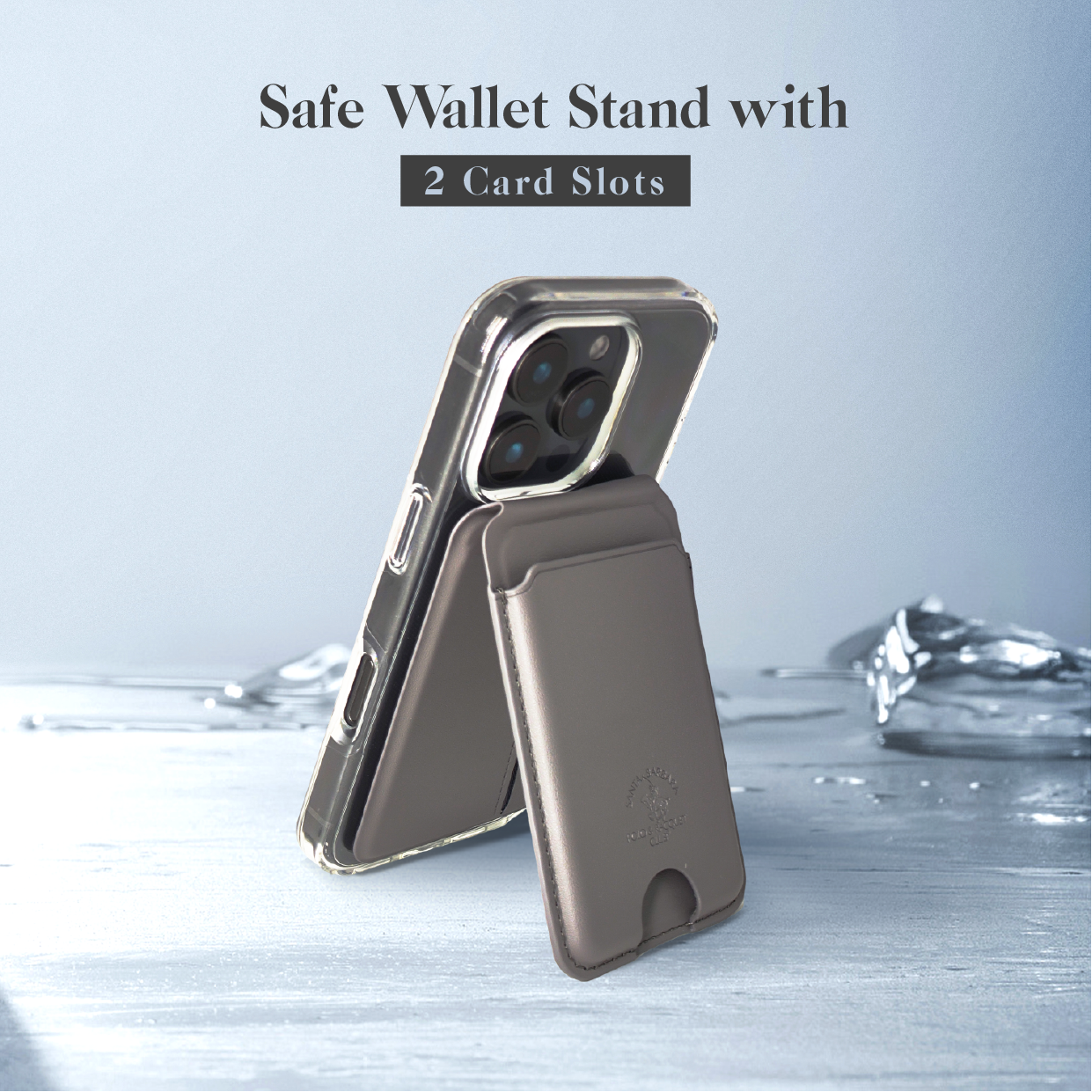 Levi Magnetic Card Stand Black