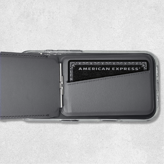 Levi Magnetic Card Stand Gray