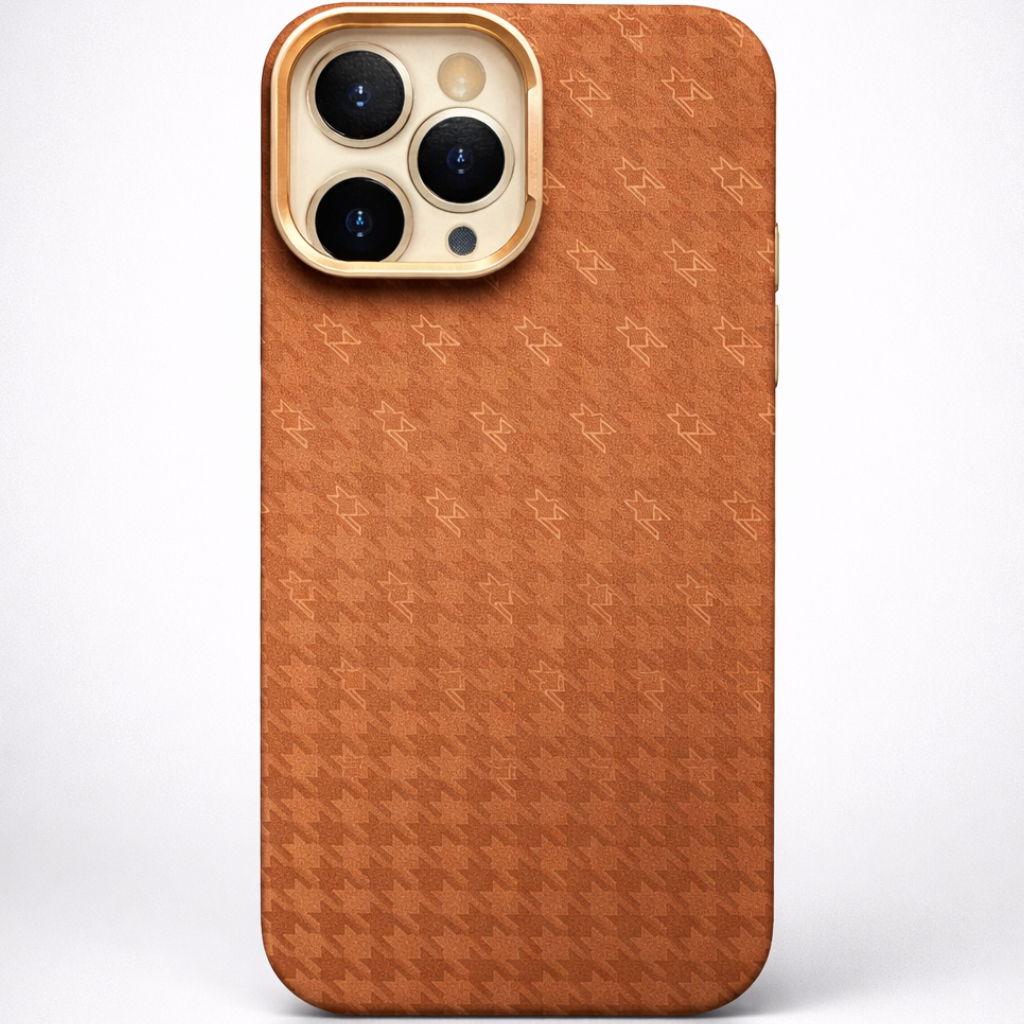 Nior Iphone 15 pro max brown case