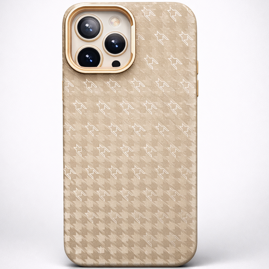 Nior Iphone 15 pro max case brown