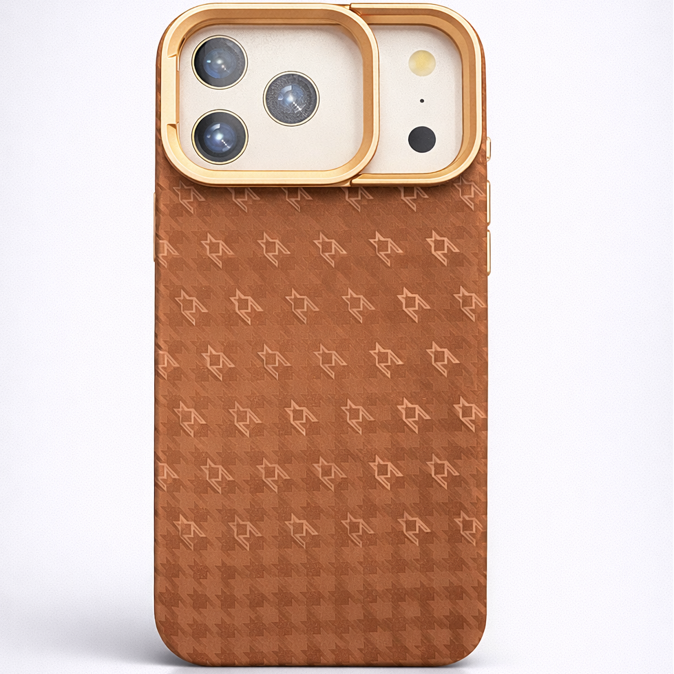 Nior Iphone 17 pro max brown Case