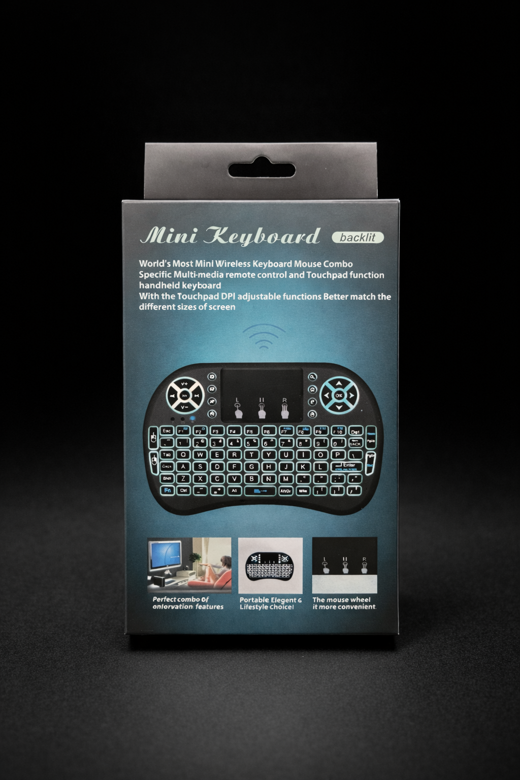 Mini Keyboard Wireless Backlit