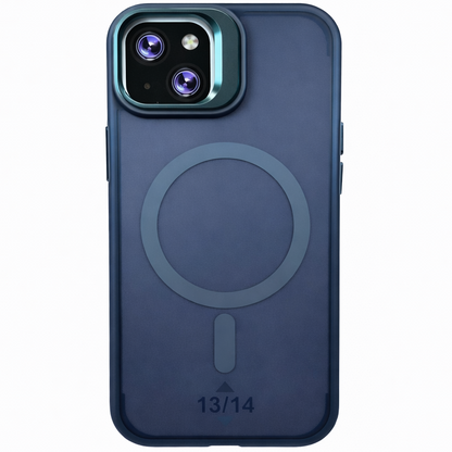 Dual Layer Camera Stand Case for iPhone 13/14 - Black