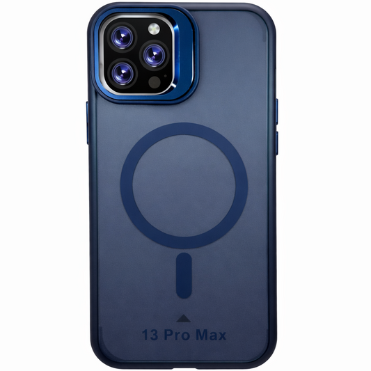 Dual Layer Camera Stand Case iPhone 13 Pro Max - Pacific Blue Edition