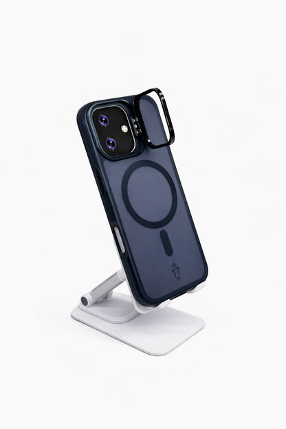 Dual Layer Camera Stand Case for iPhone 17 - black