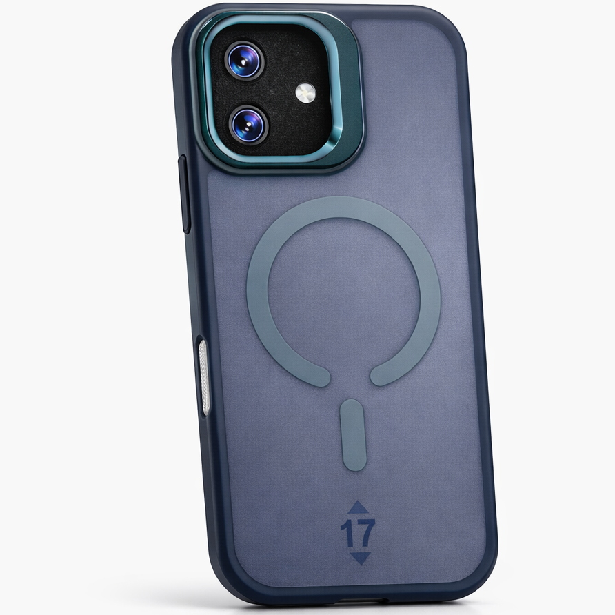 Dual Layer Camera Stand Case for iPhone 17 - Green