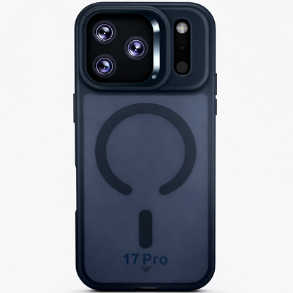 Dual Layer Camera Stand Case for iPhone 17 Pro - black