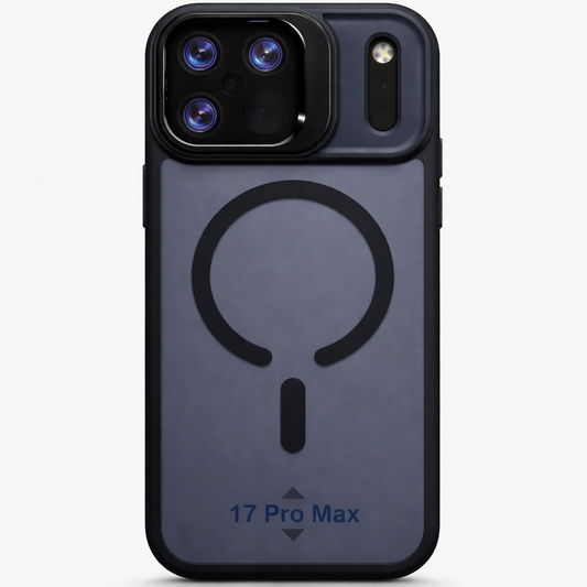 Dual Layer Camera Stand Case for iPhone 17 Pro Max - black