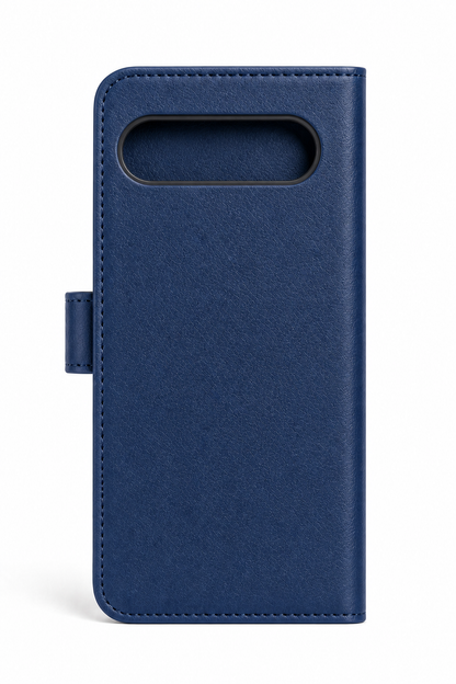 RichBoss Leather Folio Case for Google Pixel 10 / 10 Pro - Blue