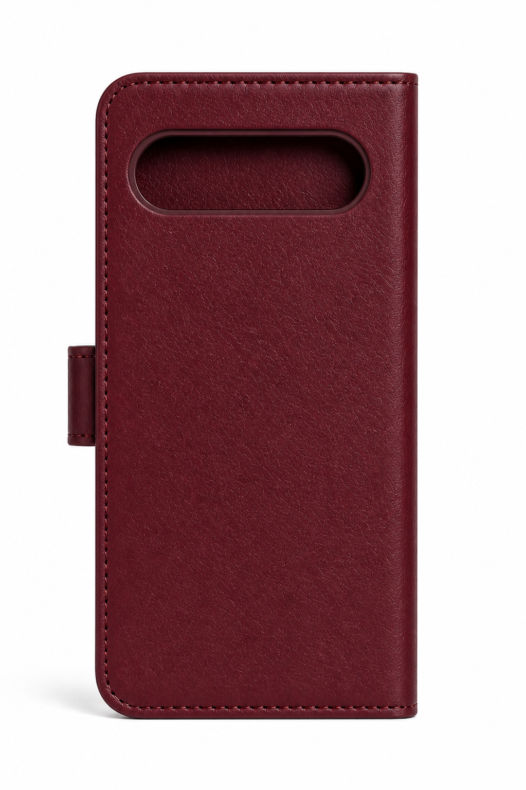 RichBoss Leather Folio Case for Google Pixel 10 Pro XL - Burgundy