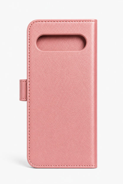 RichBoss Leather Folio Case for Google Pixel 9 Pro XL - Pink