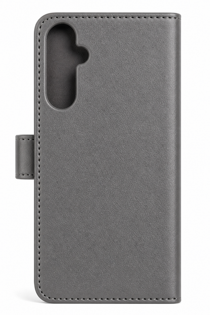 RichBoss Leather Folio Case for Samsung Galaxy S24 FE - Grey