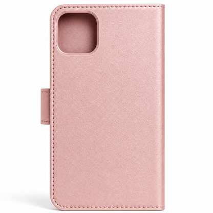 RichBoss Leather Folio Case for iPhone 12 Pro - Pink