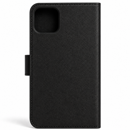 RichBoss Leather Folio Case for iPhone 12 Pro Max - Black