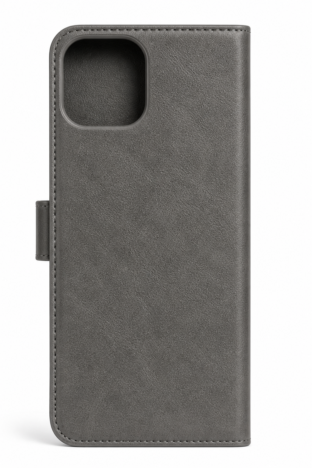 RichBoss Leather Folio Case for iPhone 15 Pro Max - Grey