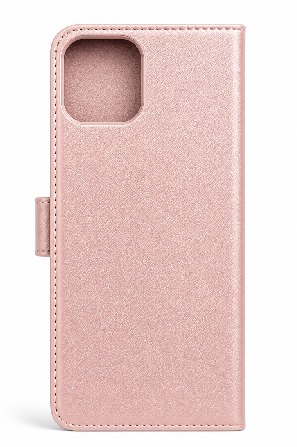 RichBoss Leather Folio Case for iPhone 16 - Pink