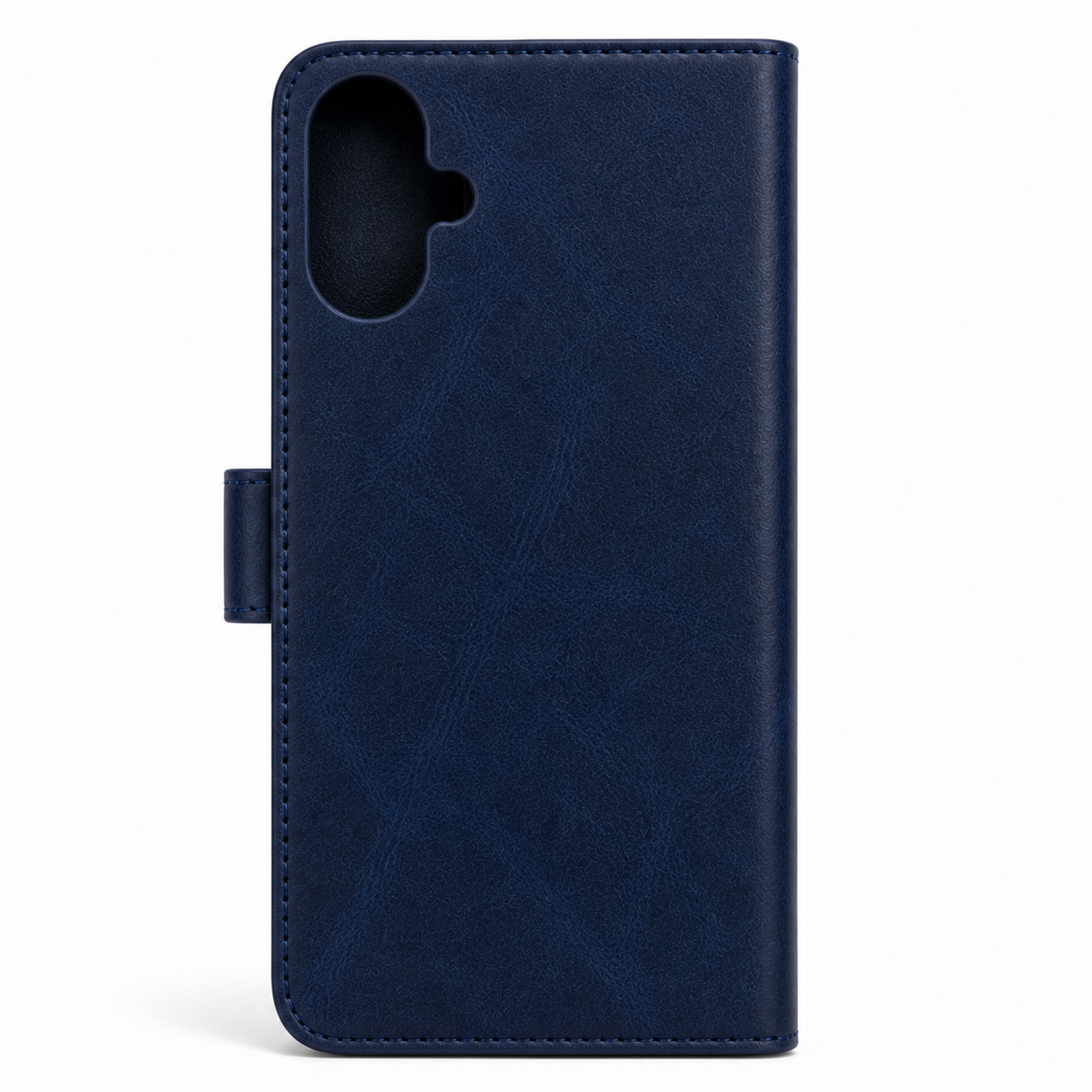 RichBoss Leather Folio Case for iPhone 16 Plus - Blue