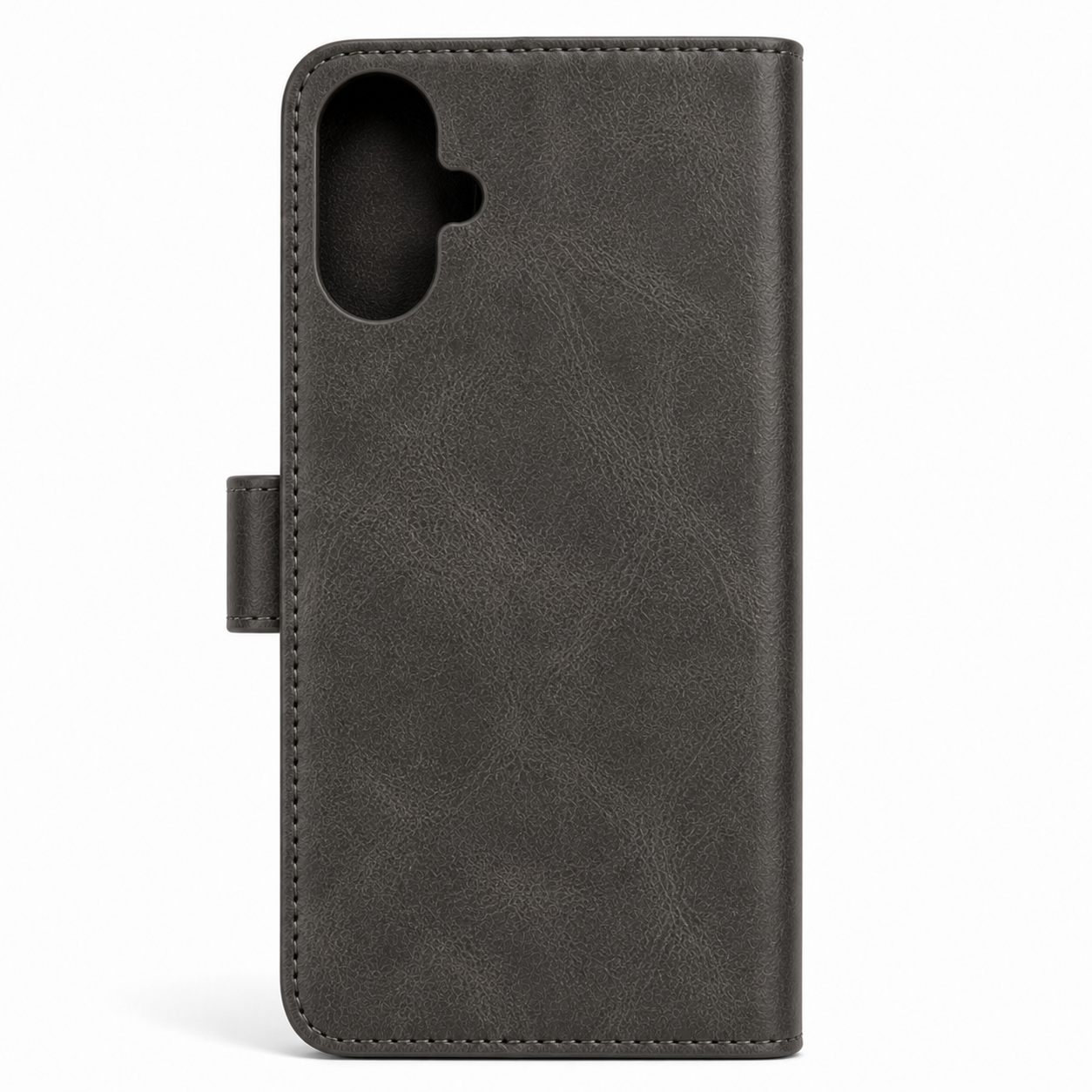 RichBoss Leather Folio Case for iPhone 16 Plus - Grey