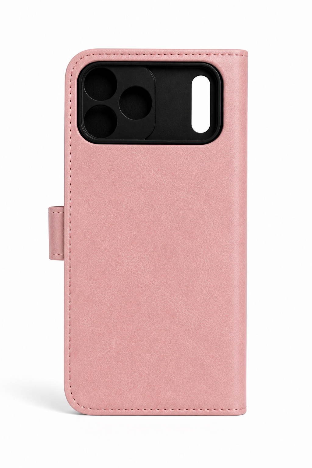 RichBoss Leather Folio Case for iPhone 17 Pro Max - Pink