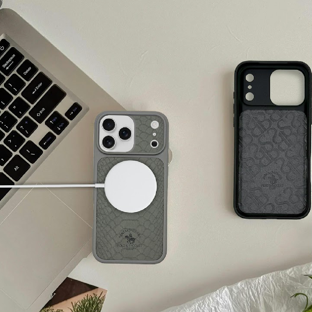 Iphone 17 Pro KNIGHT Snake Print Magnetic Phone Case