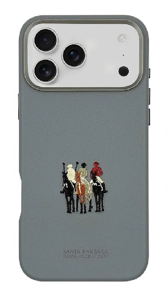 JUSTIN Embroidered Magnetic Phone Case 17 Pro Max