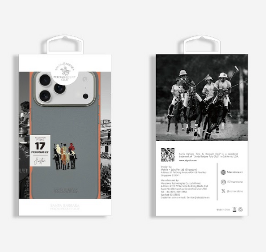 JUSTIN Embroidered Magnetic Phone Case 17 Pro Max