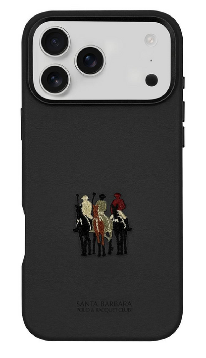JUSTIN Embroidered Magnetic Phone Case 17 Pro Max
