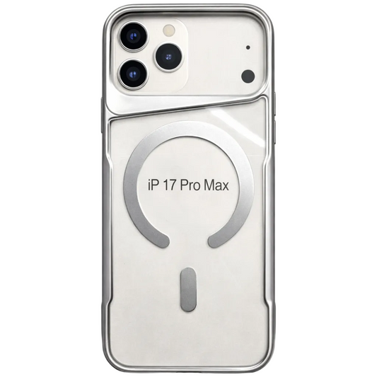 BOS Iphone 17 Pro Max Case-Silver