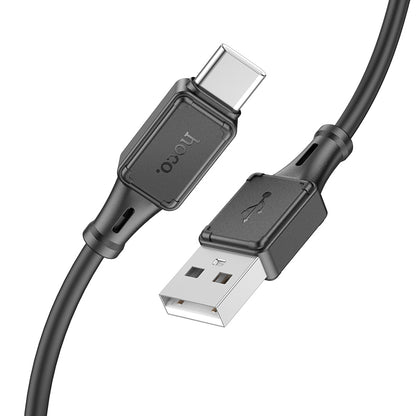 X101 Assistant silicone charging data cable Type-C-Black