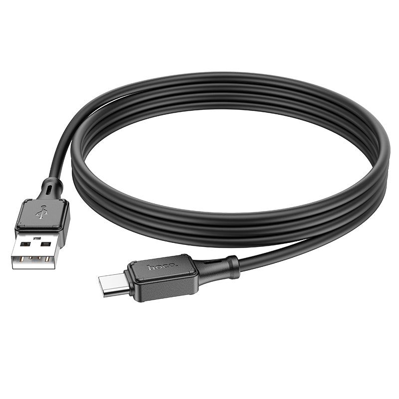 X101 Assistant silicone charging data cable Type-C-Black