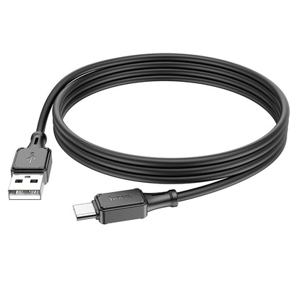 X101 Assistant silicone charging data cable Type-C-Black
