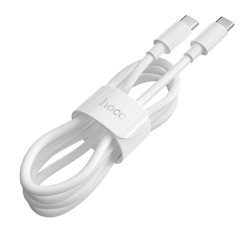 X51 High-power 100W charging data cable Type-C to Type-C(L=2M)-White