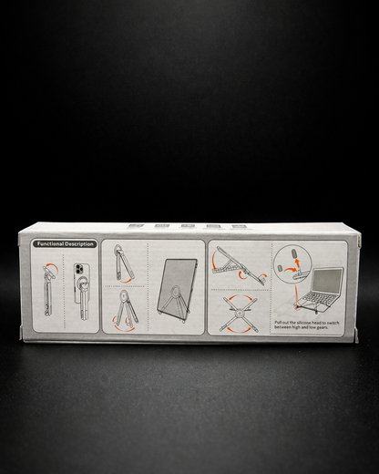 Travel Portable Stand Multi-Purpose Stand-E05-Orange/Space Grey