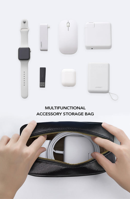 Caine Embroidery Laptop Bag Black Santa Barbara