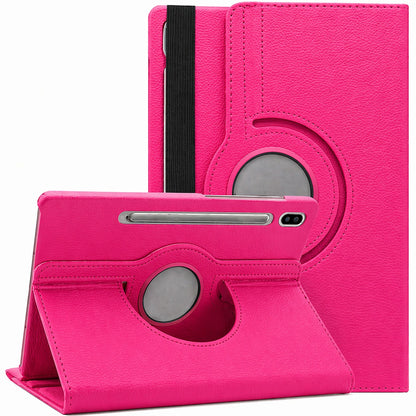 Rotational Folio Case Samsung Tab A9+ / Tab A11+ - Pink