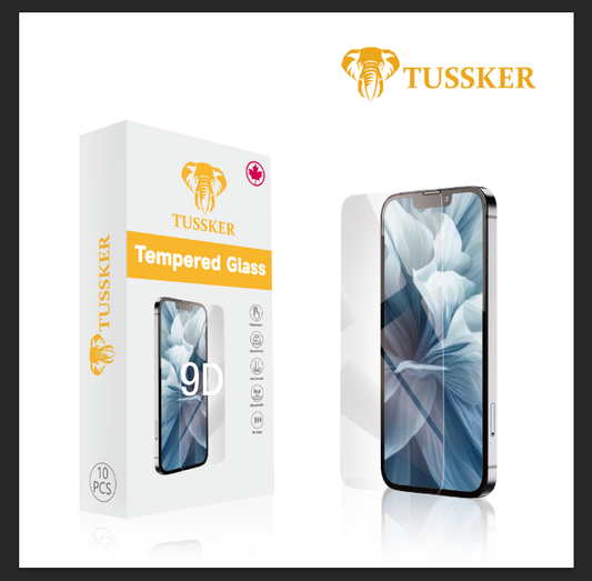 Tussker Tempered Glass Samsung S21 Ultra - Side Glue, Clear, Premium
