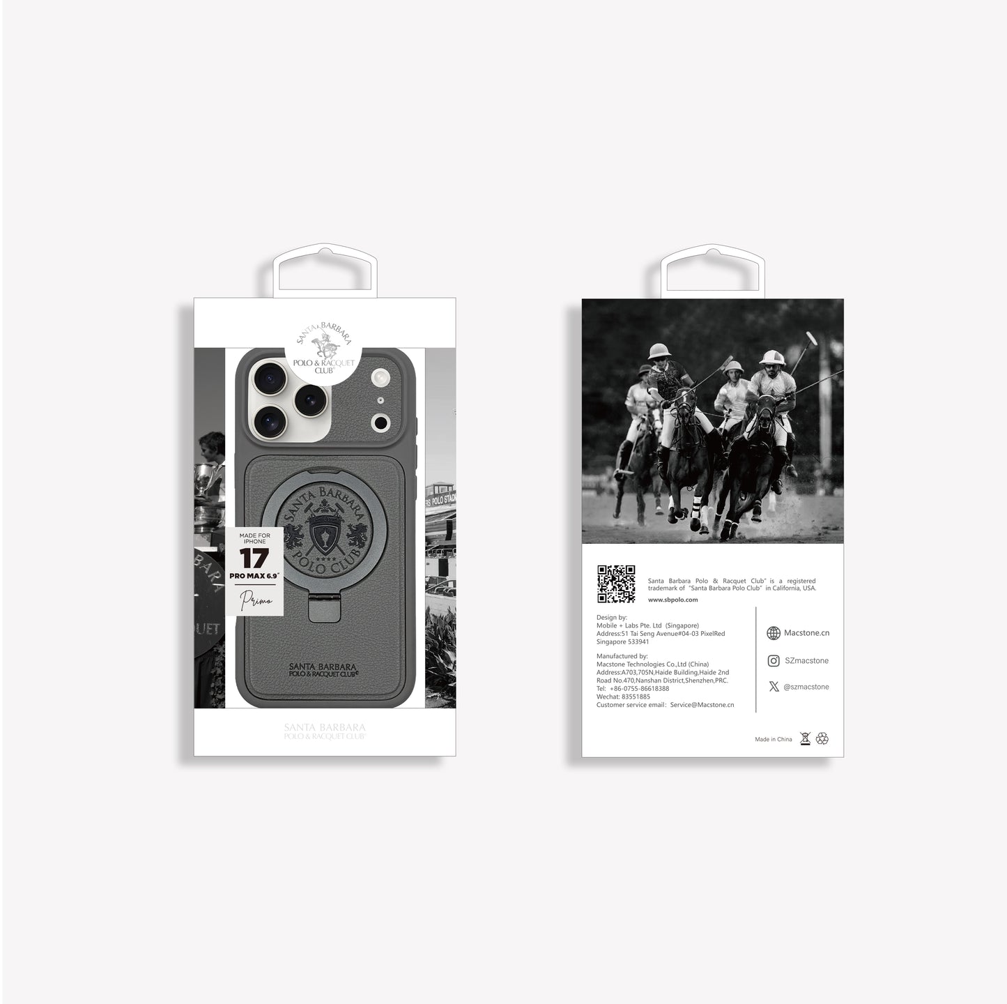 Primo i17 Pro Max Titanium Grey